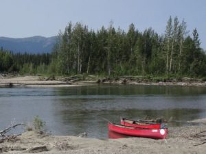 Canoes Pelly River